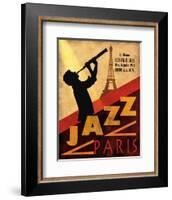 Jazz in Paris, 1970-Conrad Knutsen-Framed Art Print
