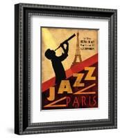 Jazz in Paris, 1970-Conrad Knutsen-Framed Art Print