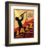Jazz in Paris, 1970-Conrad Knutsen-Framed Art Print