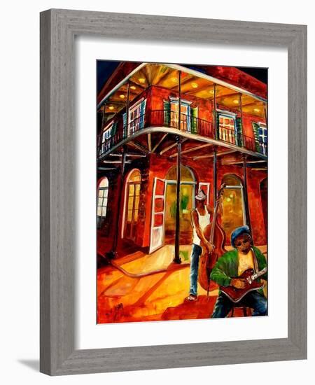 Jazz in the Big Easy-Diane Millsap-Framed Art Print