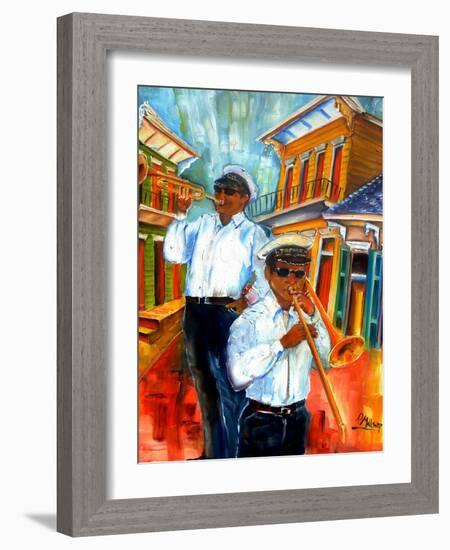 Jazz in Treme-Diane Millsap-Framed Art Print