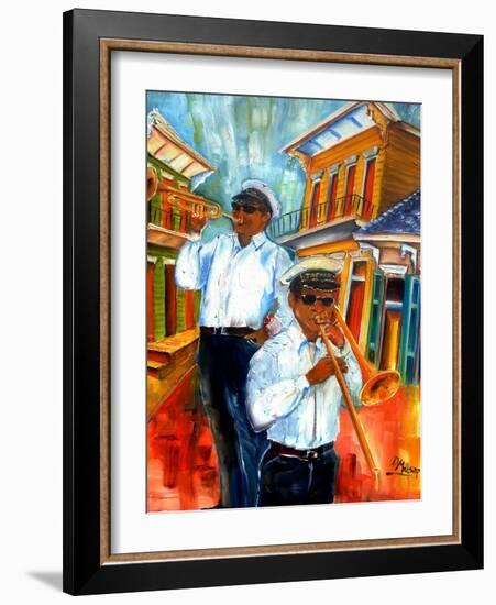 Jazz in Treme-Diane Millsap-Framed Art Print