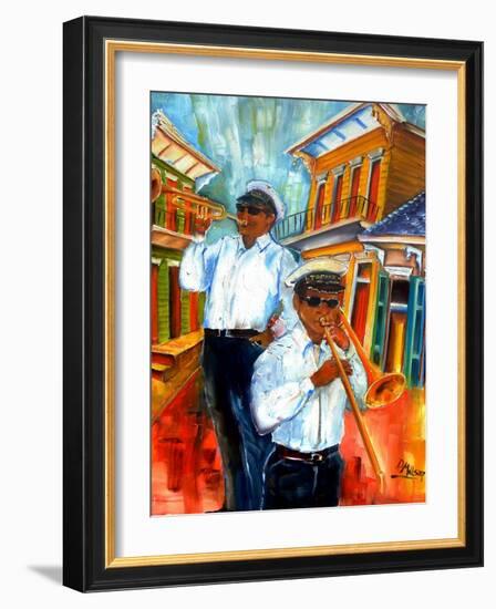 Jazz in Treme-Diane Millsap-Framed Art Print