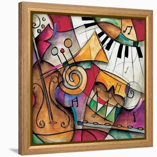 Jazz it Up I-Eric Waugh-Framed Stretched Canvas