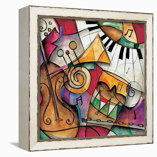 Jazz it Up I-Eric Waugh-Framed Stretched Canvas