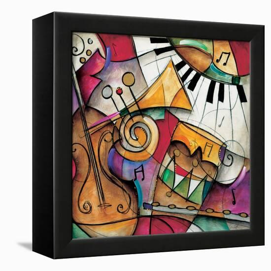 Jazz it Up I-Eric Waugh-Framed Stretched Canvas