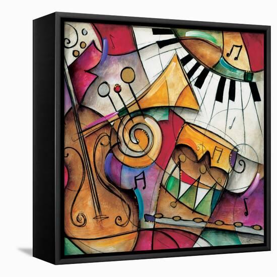 Jazz it Up I-Eric Waugh-Framed Stretched Canvas