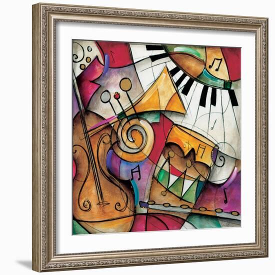 Jazz it Up I-Eric Waugh-Framed Art Print