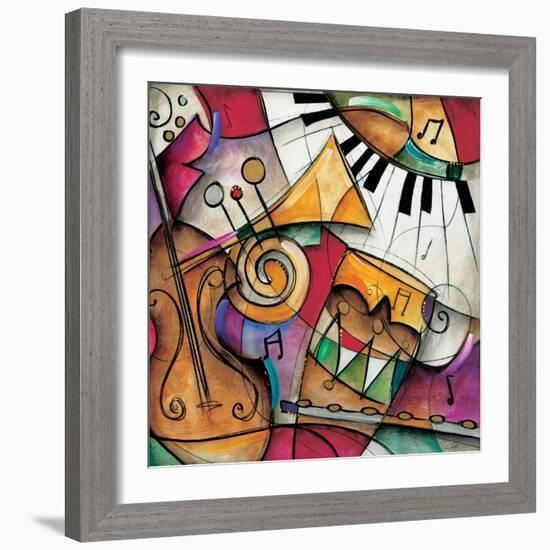 Jazz it Up I-Eric Waugh-Framed Art Print