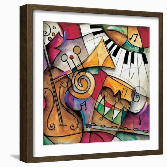 Jazz it Up I-Eric Waugh-Framed Art Print