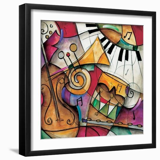 Jazz it Up I-Eric Waugh-Framed Art Print