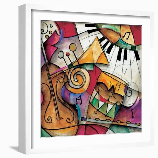 Jazz it Up I-Eric Waugh-Framed Art Print