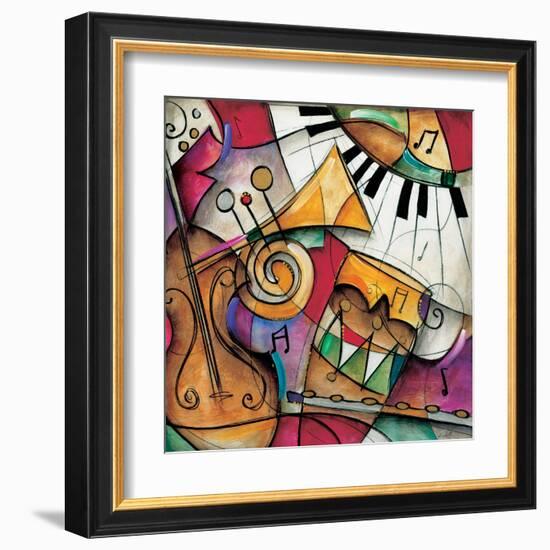 Jazz it Up I-Eric Waugh-Framed Art Print