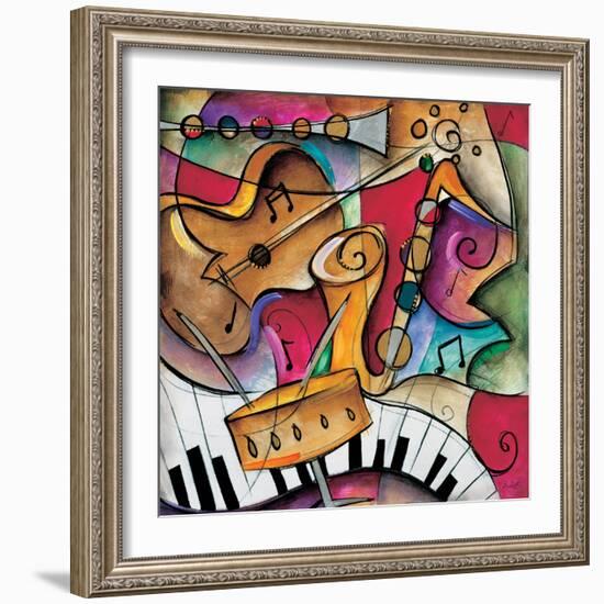 Jazz it Up II-Eric Waugh-Framed Art Print