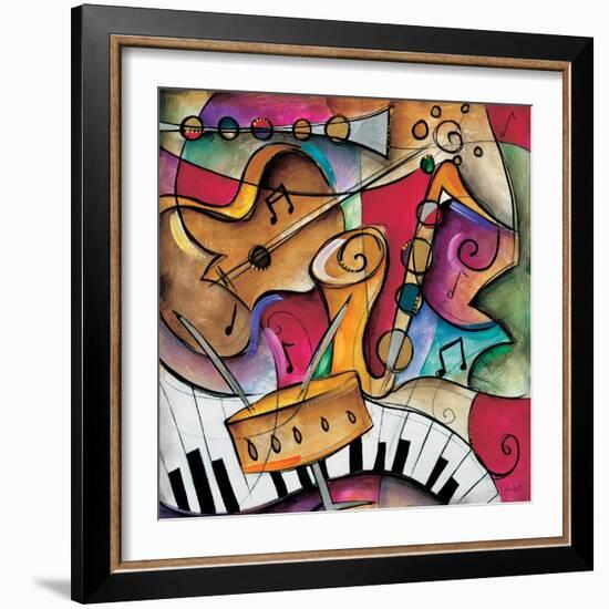 Jazz it Up II-Eric Waugh-Framed Art Print