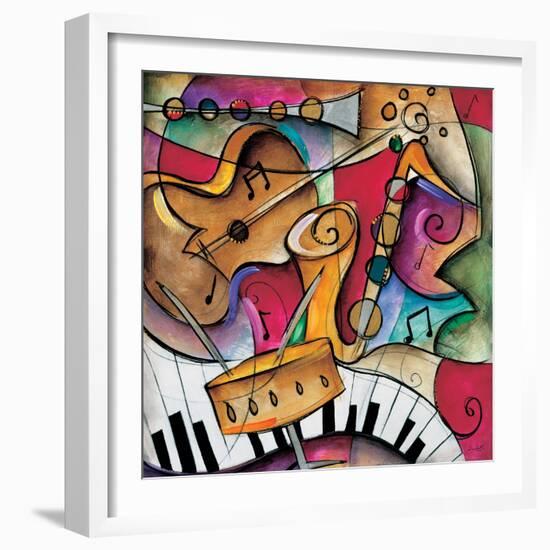 Jazz it Up II-Eric Waugh-Framed Art Print