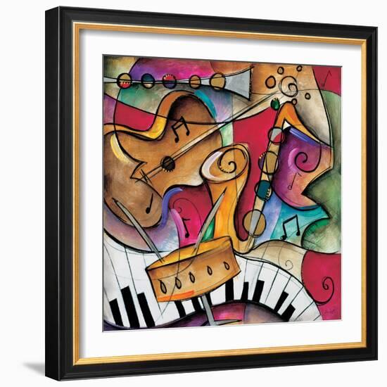 Jazz it Up II-Eric Waugh-Framed Art Print