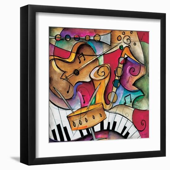 Jazz it Up II-Eric Waugh-Framed Art Print