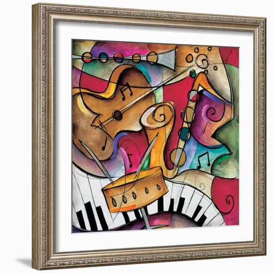 Jazz it Up II-Eric Waugh-Framed Premium Giclee Print