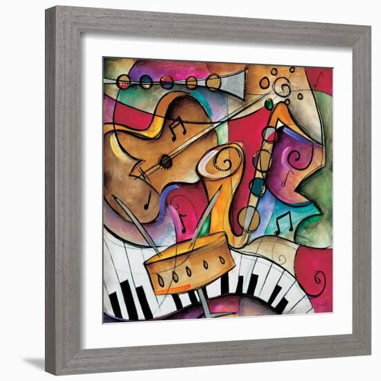 Jazz it Up II-Eric Waugh-Framed Premium Giclee Print