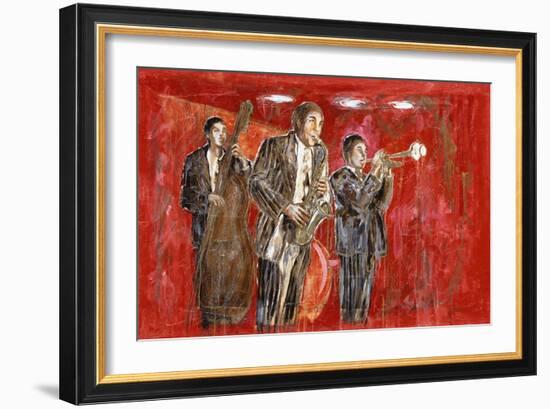 Jazz IV-Marta Gottfried-Framed Giclee Print