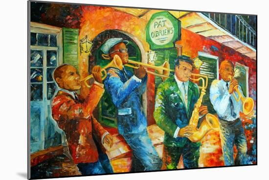 Jazz Jam in New Orleans-Diane Millsap-Mounted Art Print