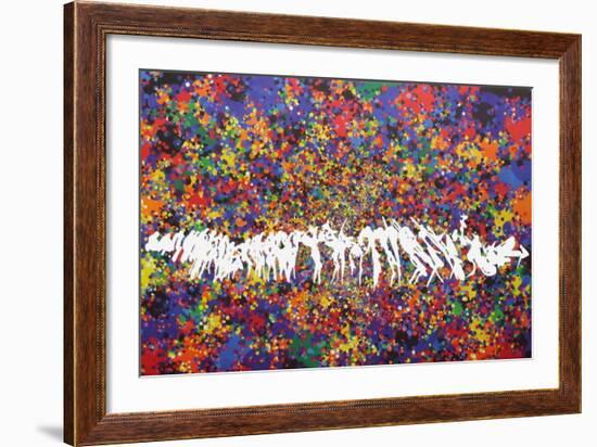 Jazz - Jazz band-Raymond Moretti-Framed Limited Edition