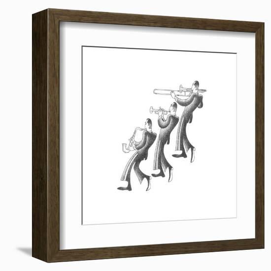 Jazz Melody-Roger Vilar-Framed Art Print