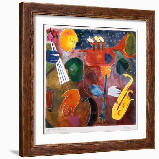 Jazz Messenger I-Gil Mayers-Framed Giclee Print