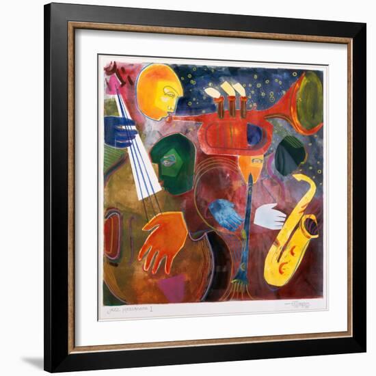 Jazz Messenger I-Gil Mayers-Framed Giclee Print