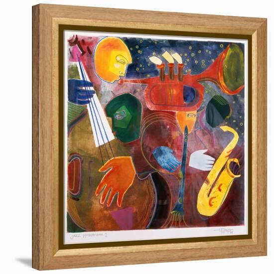 Jazz Messenger I-Gil Mayers-Framed Premier Image Canvas