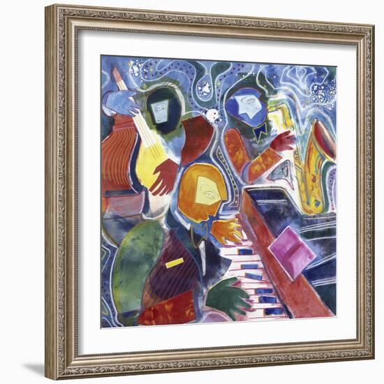 Jazz Messenger II-Gil Mayers-Framed Giclee Print