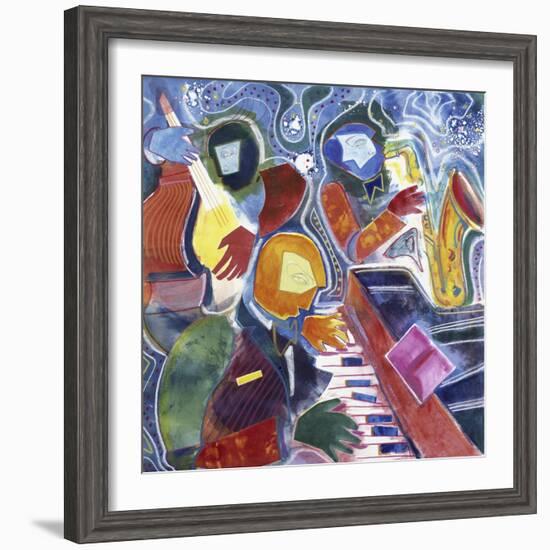 Jazz Messenger II-Gil Mayers-Framed Giclee Print