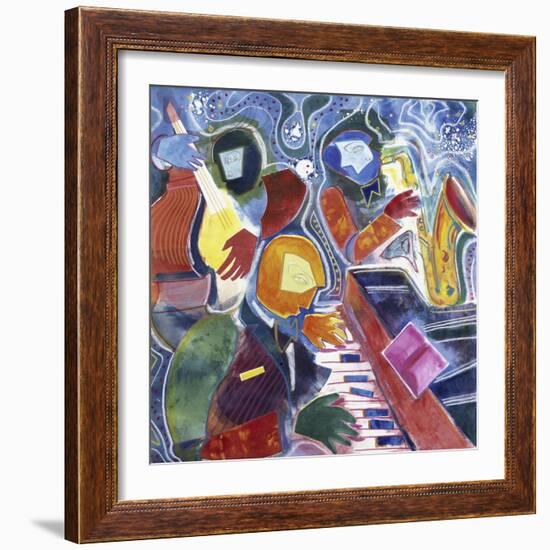 Jazz Messenger II-Gil Mayers-Framed Giclee Print