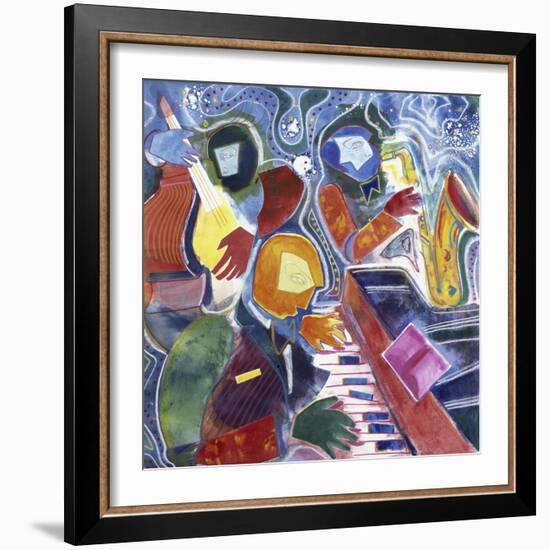 Jazz Messenger II-Gil Mayers-Framed Giclee Print