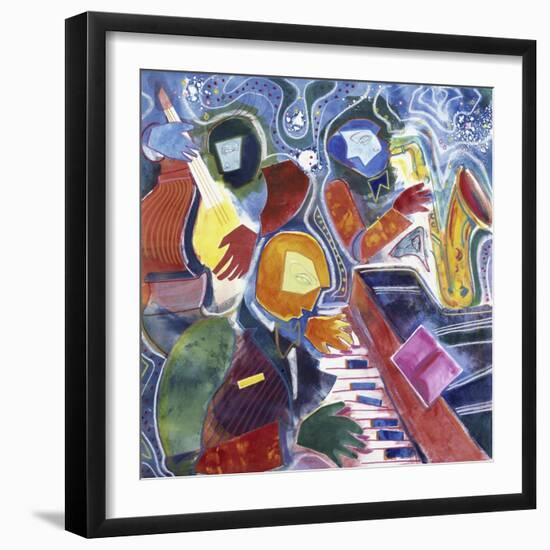 Jazz Messenger II-Gil Mayers-Framed Giclee Print