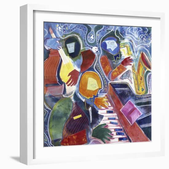 Jazz Messenger II-Gil Mayers-Framed Giclee Print