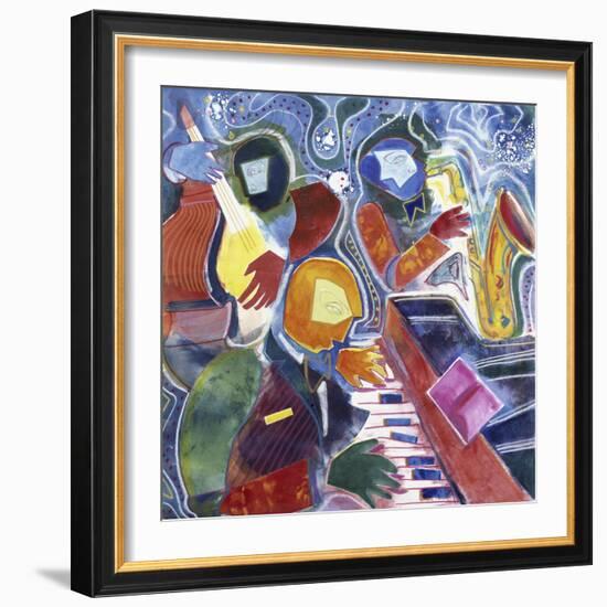 Jazz Messenger II-Gil Mayers-Framed Giclee Print