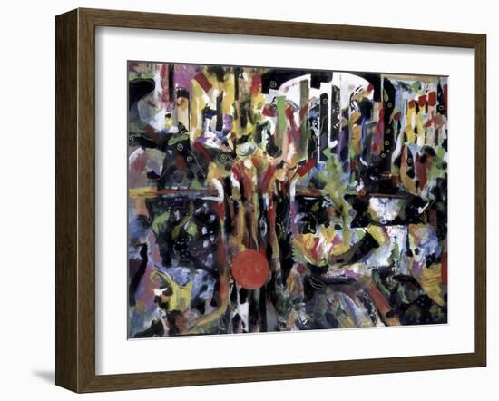 Jazz Messenger IV-Gil Mayers-Framed Giclee Print