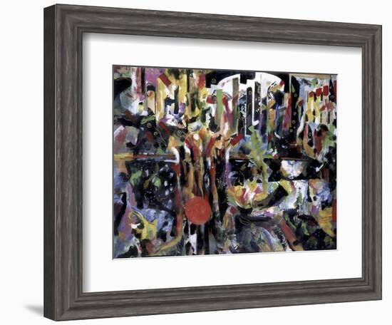 Jazz Messenger IV-Gil Mayers-Framed Giclee Print