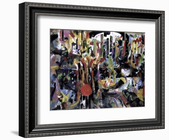 Jazz Messenger IV-Gil Mayers-Framed Giclee Print