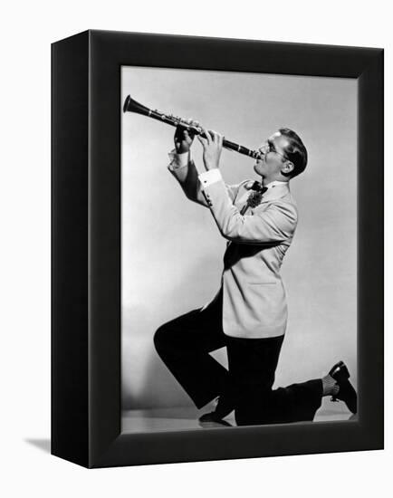 Jazz Musician Benny Goodman (1909-1986) c. 1945-null-Framed Stretched Canvas