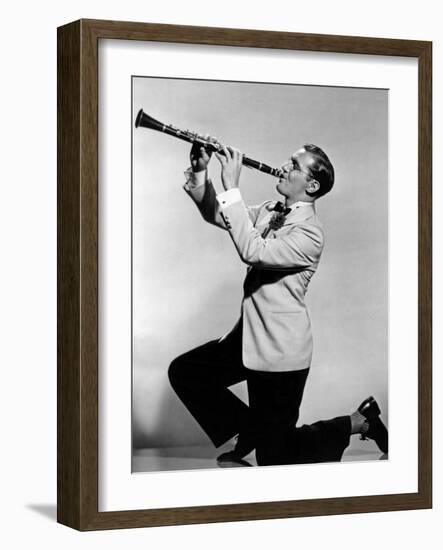 Jazz Musician Benny Goodman (1909-1986) c. 1945-null-Framed Photo