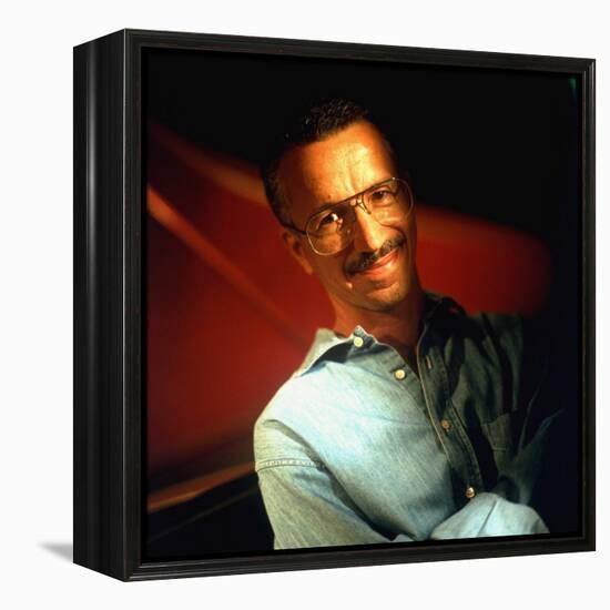 Jazz Musician Keith Jarrett at Home in Oxford, Nj-Ted Thai-Framed Premier Image Canvas