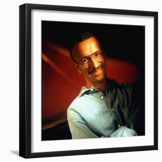 Jazz Musician Keith Jarrett at Home in Oxford, Nj-Ted Thai-Framed Premium Photographic Print