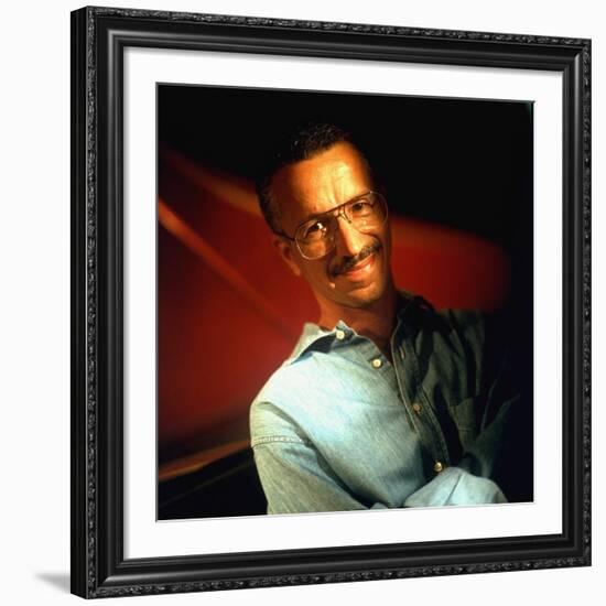 Jazz Musician Keith Jarrett at Home in Oxford, Nj-Ted Thai-Framed Premium Photographic Print