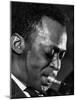 Jazz Musician Miles Davis Performing-Robert W^ Kelley-Mounted Premium Photographic Print