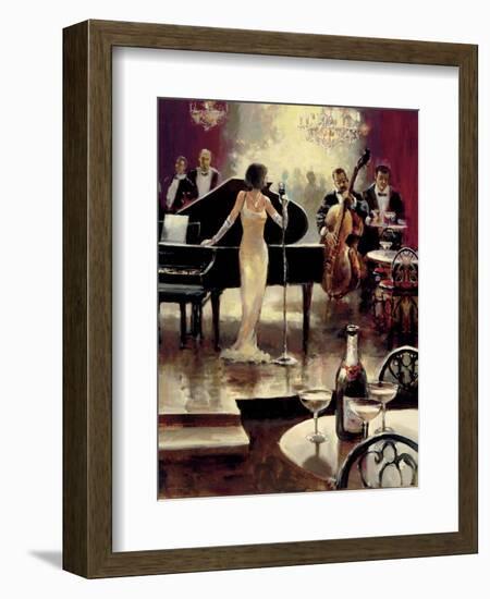 Jazz Night Out-Brent Heighton-Framed Premium Giclee Print