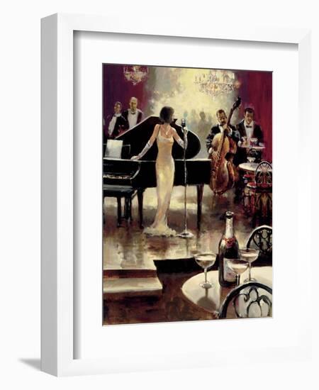 Jazz Night Out-Brent Heighton-Framed Premium Giclee Print