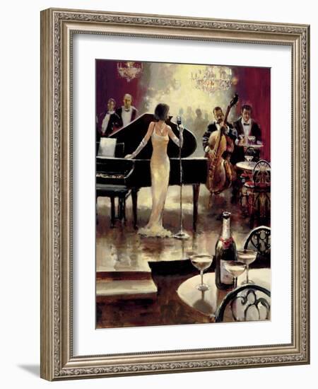 Jazz Night Out-Brent Heighton-Framed Art Print